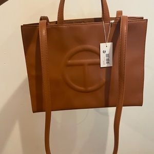 Tan medium telfar new